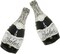 Black Champagne Bottle Balloons Salut Foil Aluminum Balloon Birthday Party Supplies Baby Shower Wedding Engagement Party Decorations